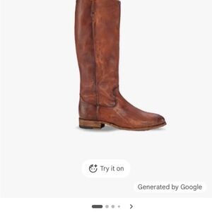 Vintage FRYE Brown Leather Riding Boots size 8B